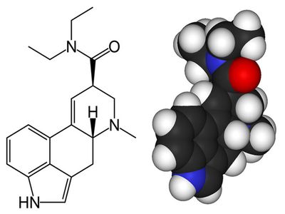 Формула и состав наркотика ЛСД различны